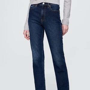 Gap High Rise '90s Slim Straight Jeans size 33 regular